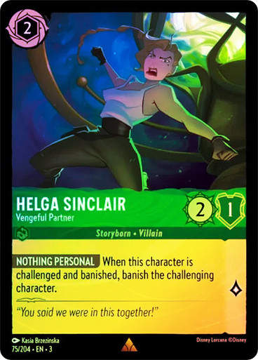 Helga Sinclair - Vengeful Partner (LOR_ITI) / Foil