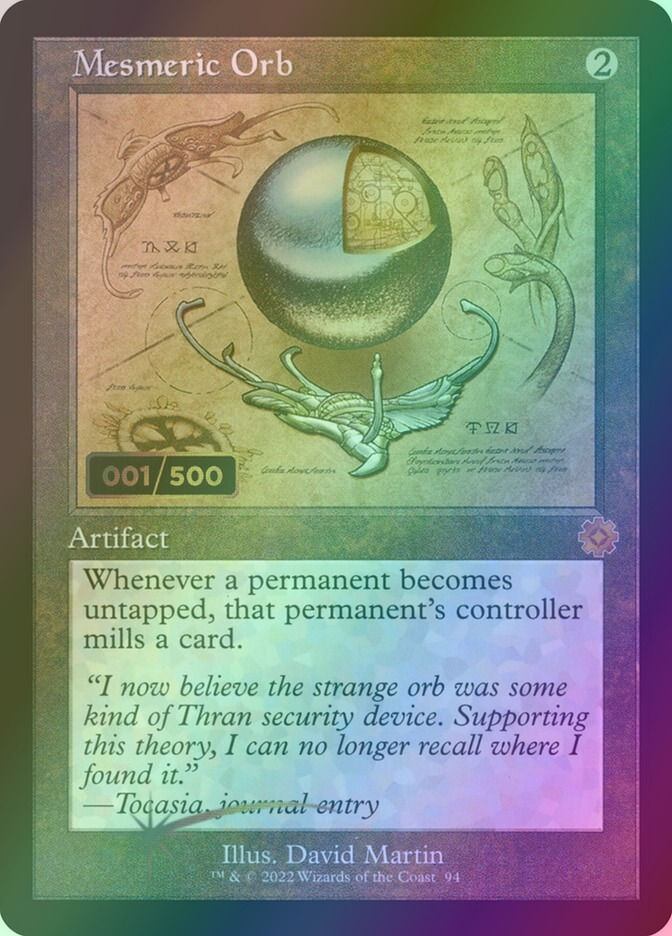Mesmeric Orb (BRR) (94z) / Serialized