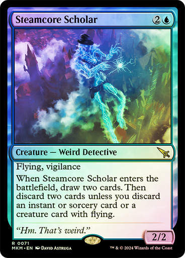 Steamcore Scholar (mkm) (71) / Foil
