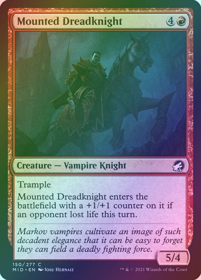 Mounted Dreadknight (MID) (150) / Foil