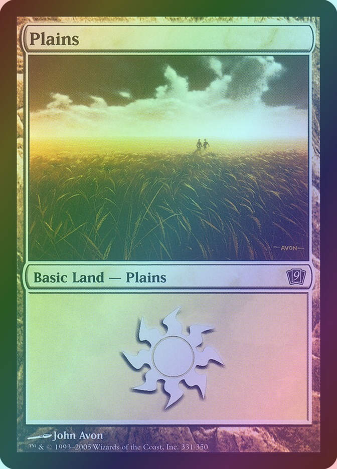 Plains (9ED) (331★) / Foil
