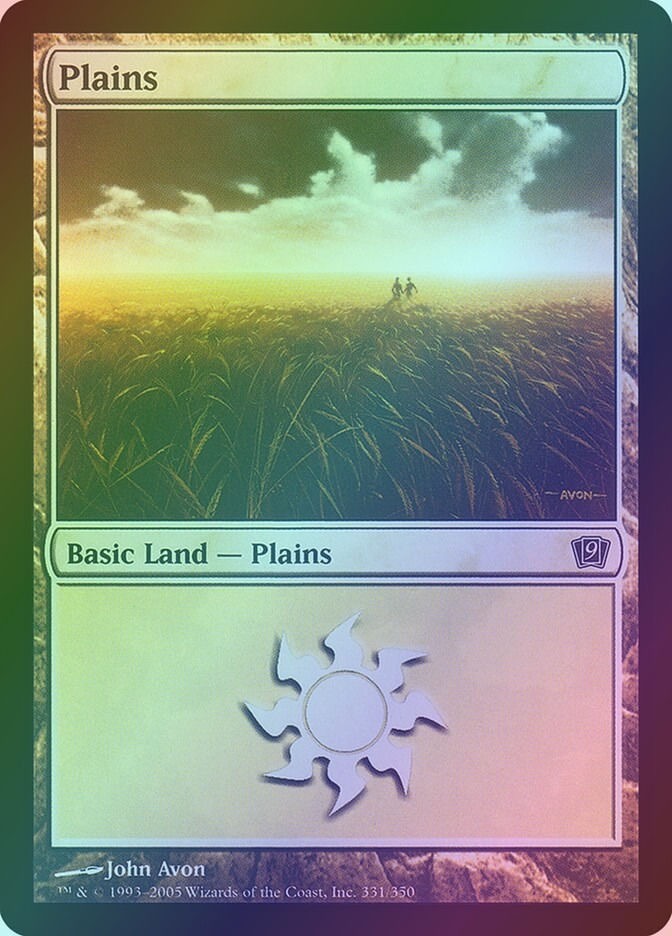 Plains (9ED) (331★) / Foil