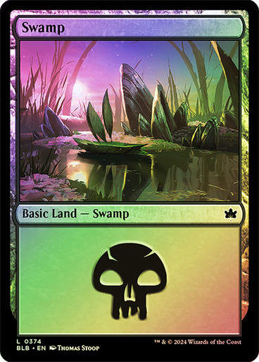 Swamp (blb) (374) / Foil