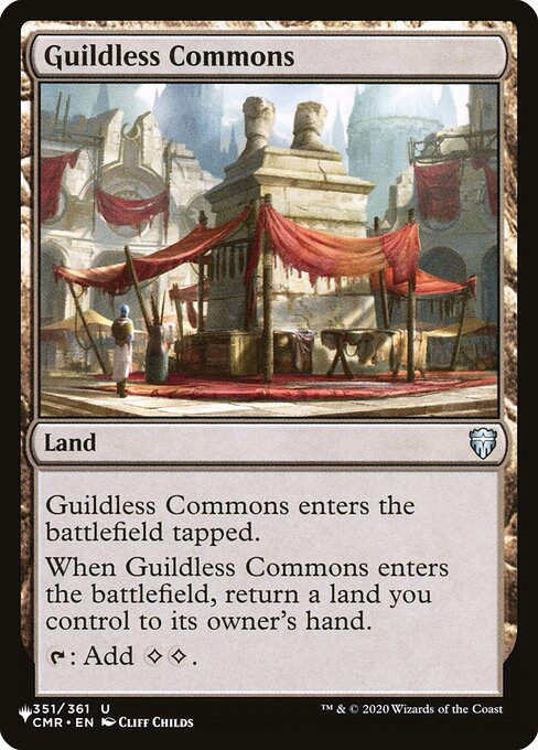 Guildless Commons (PLST) (CMR-351)
