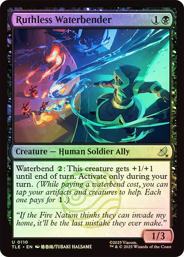 Ruthless Waterbender (TLE) (110) / Foil