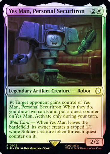 Yes Man, Personal Securitron (pip) (29) / Foil