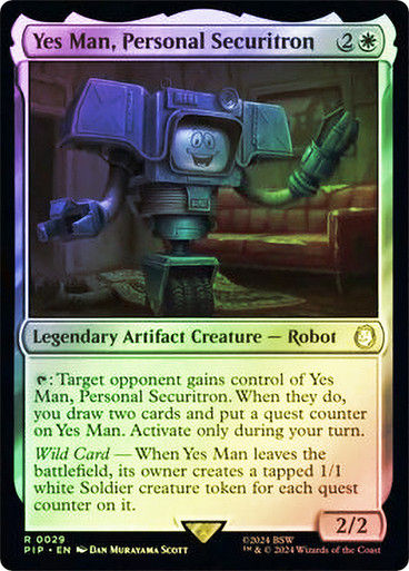 Yes Man, Personal Securitron (pip) (29) / Foil