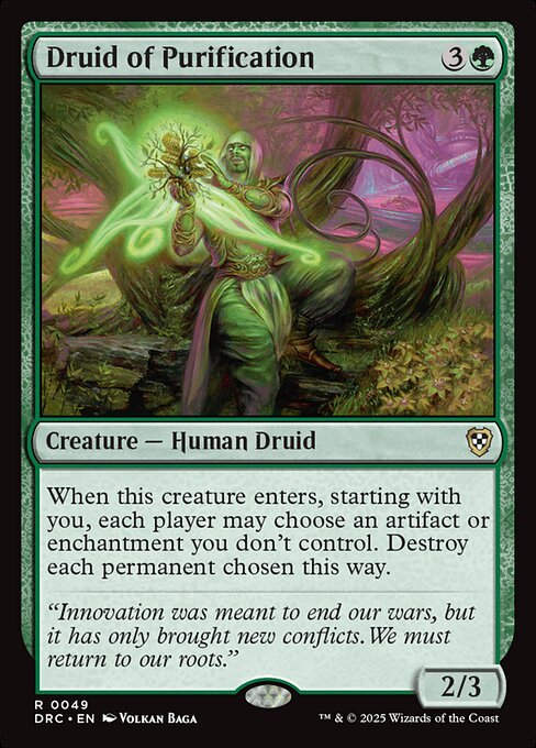 Druid of Purification (DRC) (49)