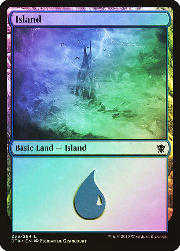 Island (253) (DTK) / Foil