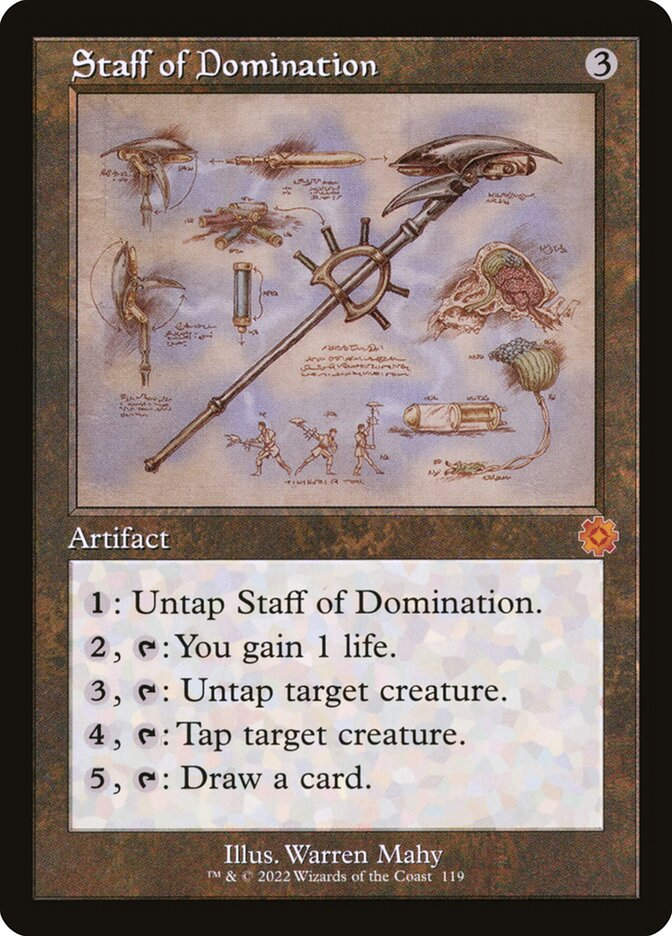 Staff of Domination (BRR) (119) / Schematic