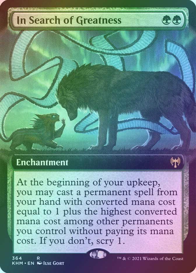 In Search of Greatness (KHM) (364) / Extended Art / Foil