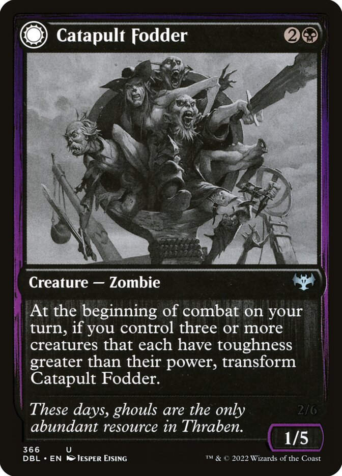 Catapult Fodder // Catapult Captain (DBL) (366)