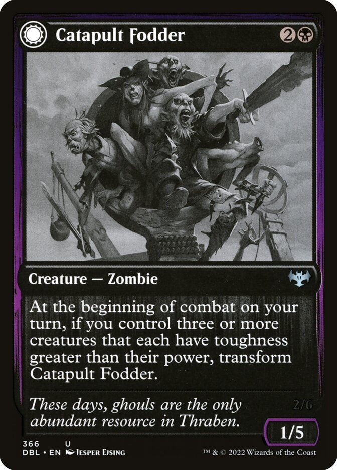 Catapult Fodder // Catapult Captain (DBL) (366) — cara 1 de 2