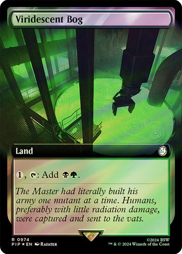 Viridescent Bog (pip) (974) / Extended Surge Foil