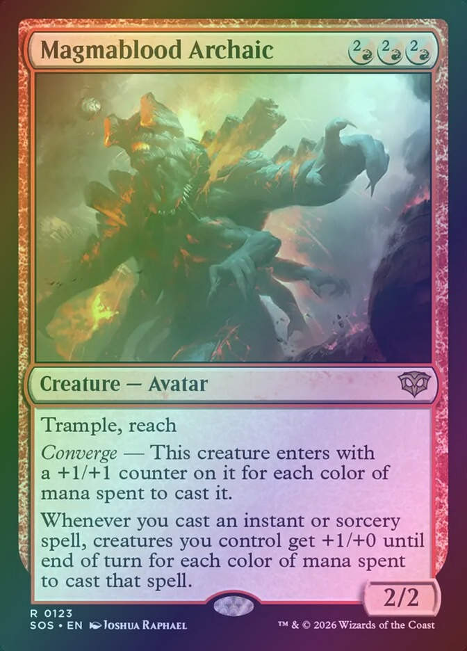 Magmablood Archaic (SOS) (123) / Foil
