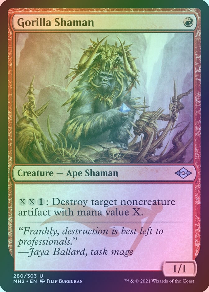 Gorilla Shaman (MH2) (280) / Foil