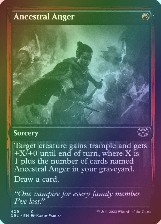 Ancestral Anger (DBL) (409) / Foil