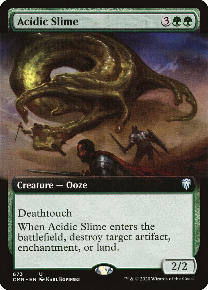 Acidic Slime (CMR) (673) / Extended Art