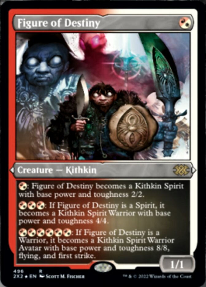 Figure of Destiny (2X2) / Etched Foil