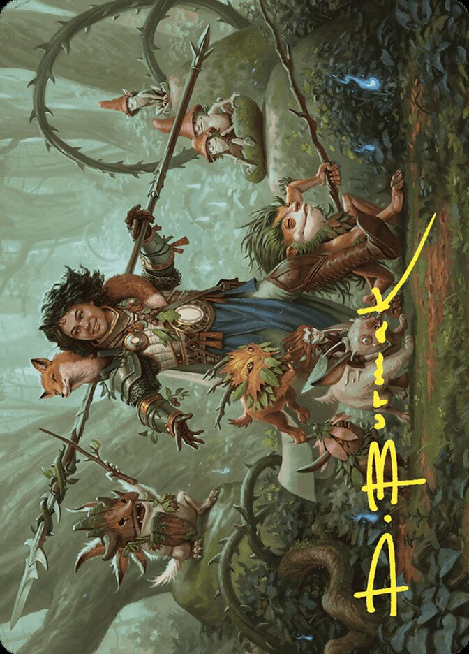 Ellivere of the Wild Court (AWOE) (49) / Firma Dorada