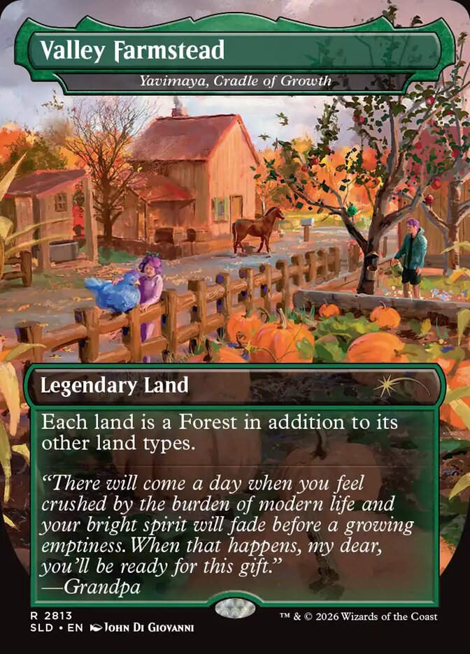 Yavimaya, Cradle of Growth (SLD) (2813) / Borderless