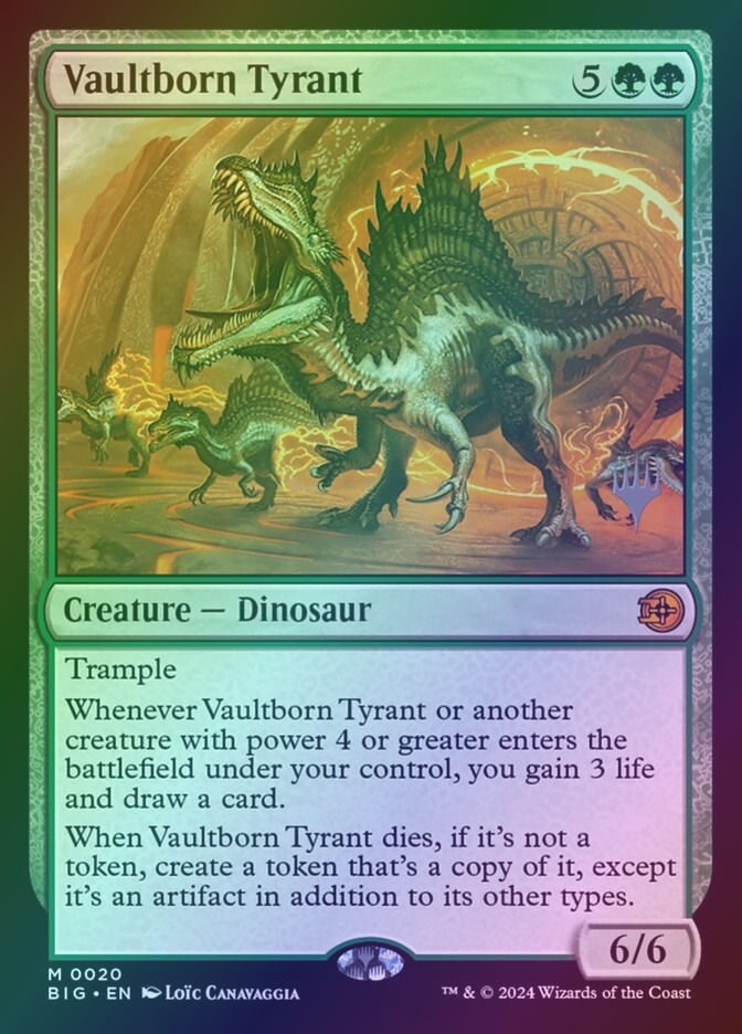 Vaultborn Tyrant (PBIG) (20p) / Foil