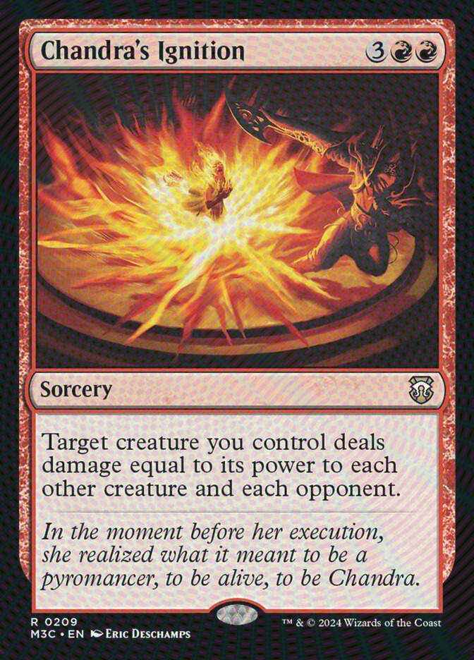 Chandra's Ignition (M3C) (209) / Ripple Foil