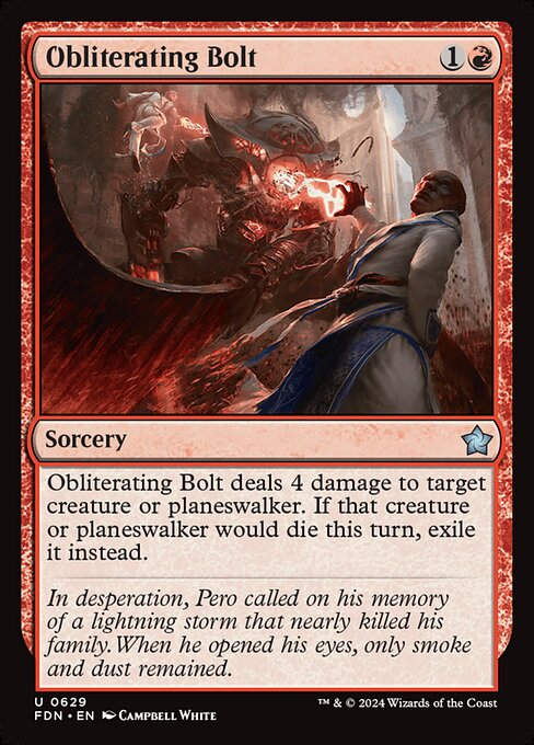 Obliterating Bolt (FDN) (629) (Starter)