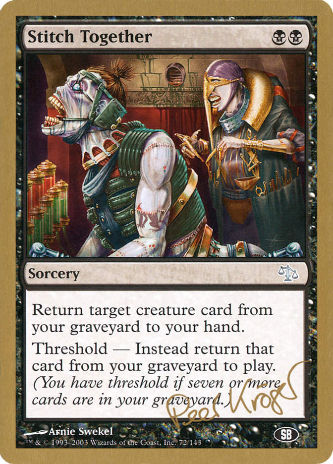 Stitch Together (WC03) (pk72sb)