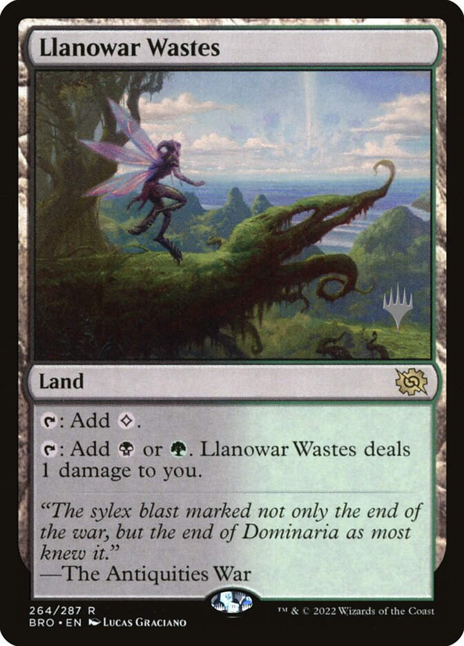 Llanowar Wastes (PBRO) (264p)