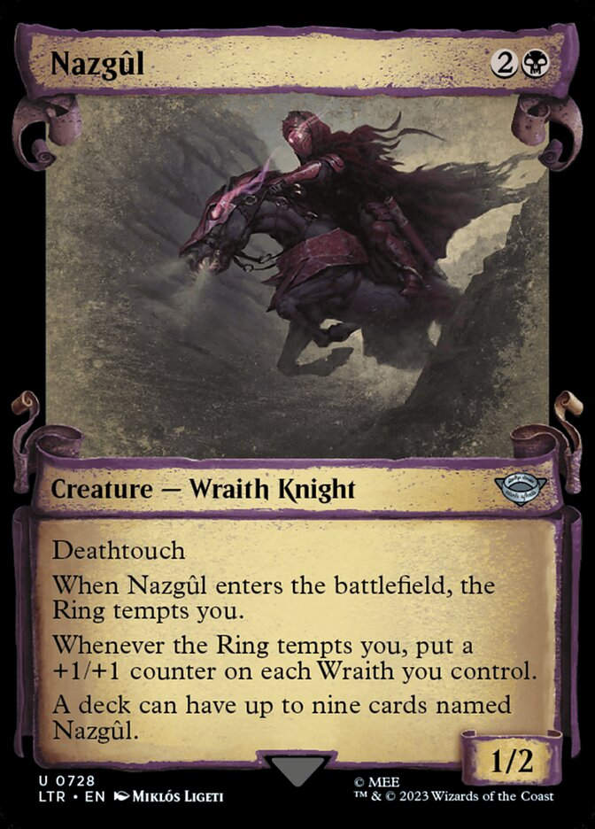 Nazgûl (LTR) (728) / Showcase