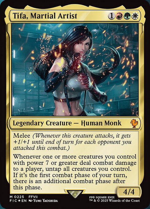 Tifa, Martial Artist (FIC) (225) / Surge Foil