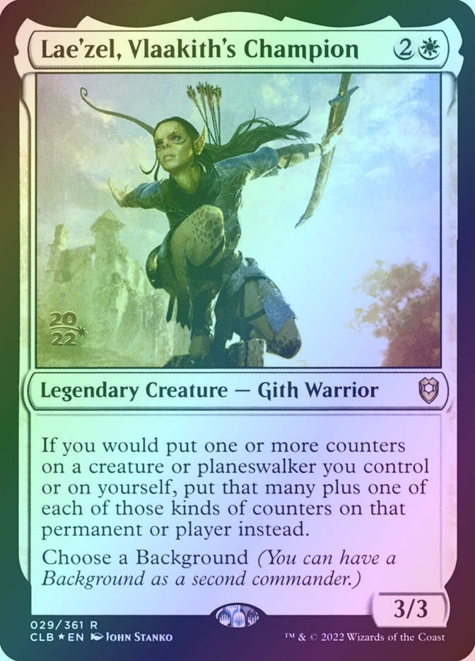 Lae'zel, Vlaakith's Champion (PCLB) (29s) / Foil