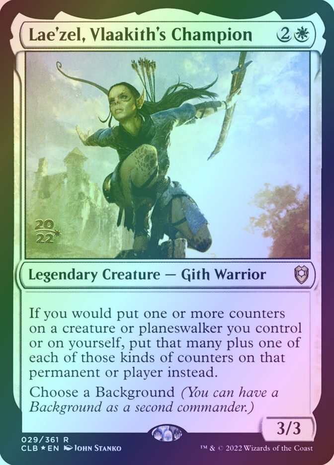 Lae'zel, Vlaakith's Champion (PCLB) (29s) / Foil