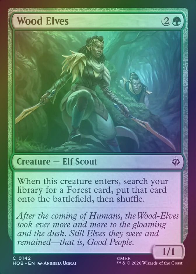 Wood Elves (HOB) (142) / Foil