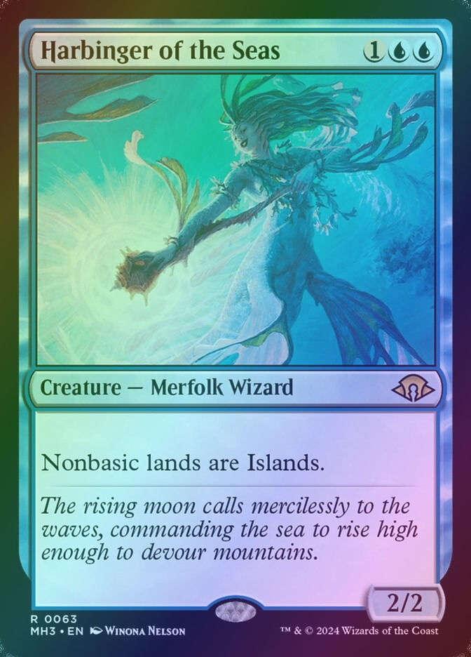 Harbinger of the Seas (MH3) (63) / Foil