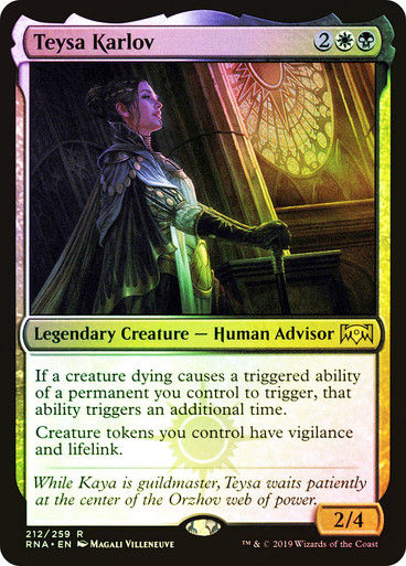 Teysa Karlov (RNA) (212) / Foil