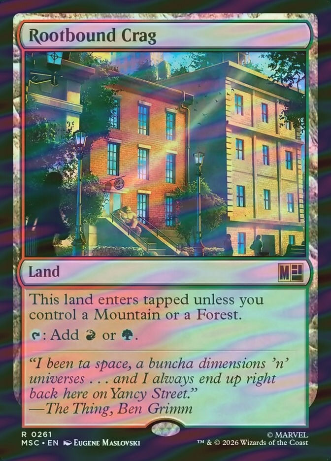 Rootbound Crag (MSC) (261) / Surge Foil