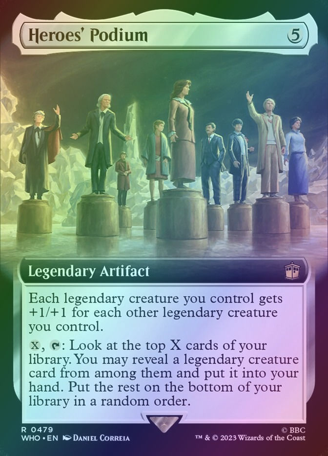 Heroes' Podium (WHO) (479) / Extended Art / Foil