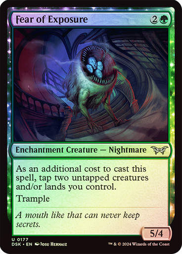 Fear of Exposure (DSK) (177) / Foil