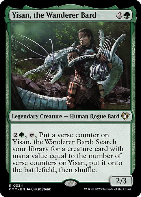 Yisan, the Wanderer Bard (cmm)