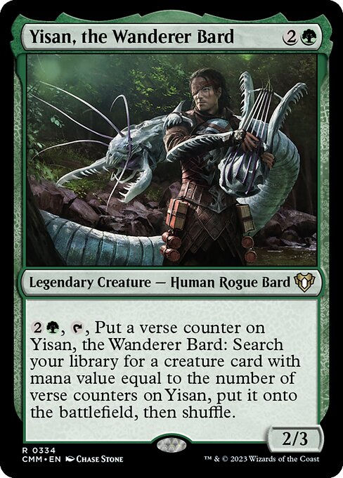Yisan, the Wanderer Bard (cmm)