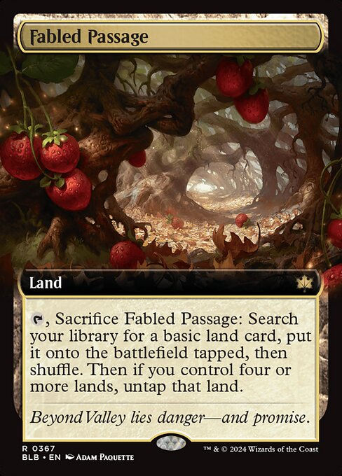 Fabled Passage (blb) (367) / Extended Art