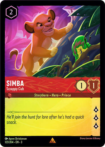 Simba - Scrappy Cub (LOR_ITI) / Foil