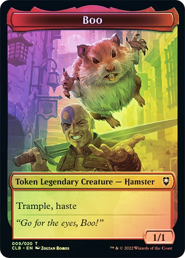 Boo // Treasure (Token CLB) / Foil