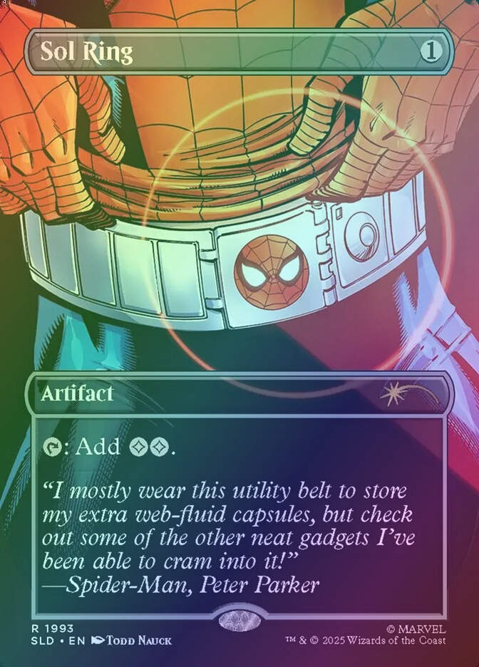 Sol Ring (SLD) (1993) / Borderless / Foil