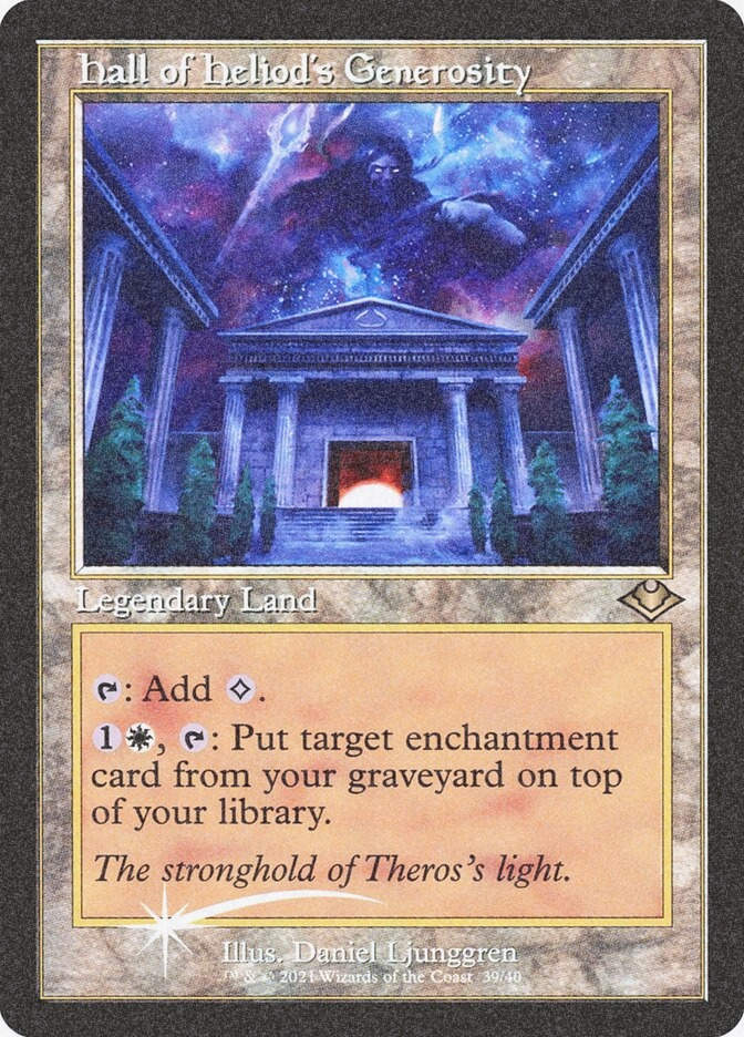 Hall of Heliod's Generosity (H1R) (39) / Foil Etched
