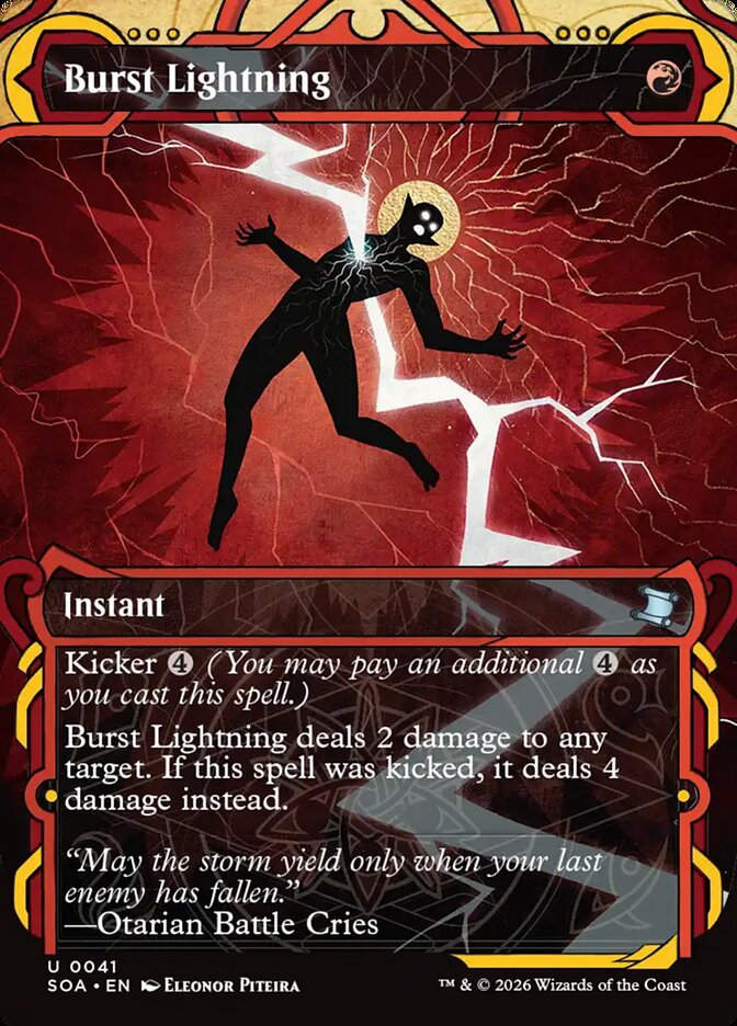 Burst Lightning (SOA) (41) / Borderless / Showcase