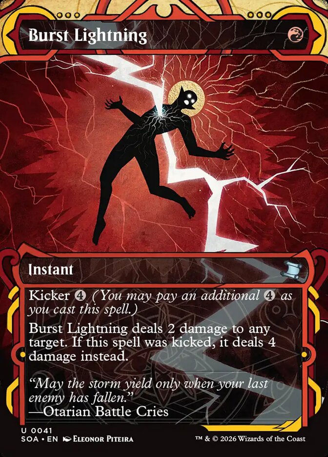 Burst Lightning (SOA) (41) / Borderless / Showcase