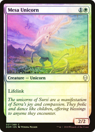 Mesa Unicorn (DOM) (27) / Foil